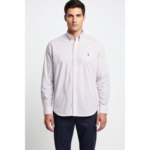 Polo Ralph Lauren Classic-Fit Multi Color Button Down Shirt 4XB Embroidered 138$